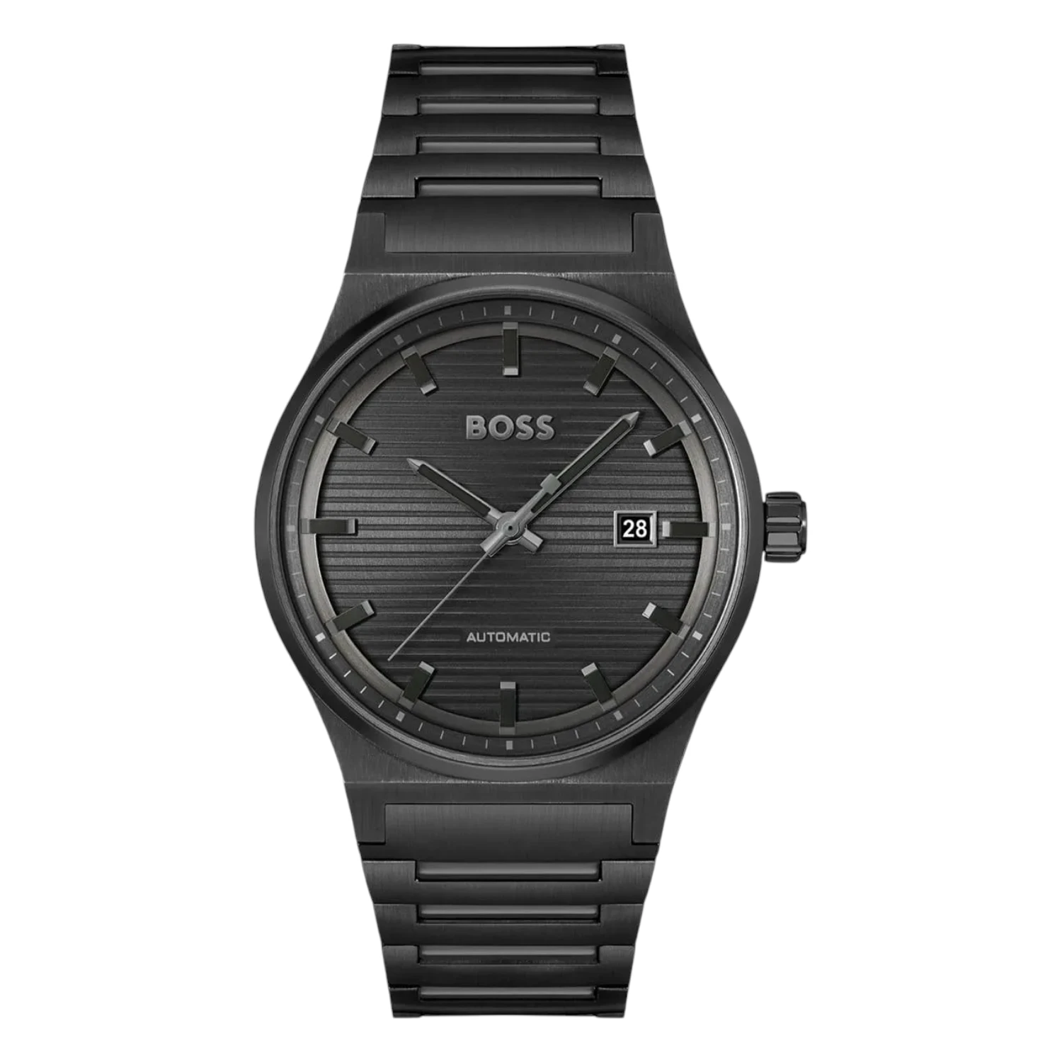 BOSS Candor Automatic Svart Stål