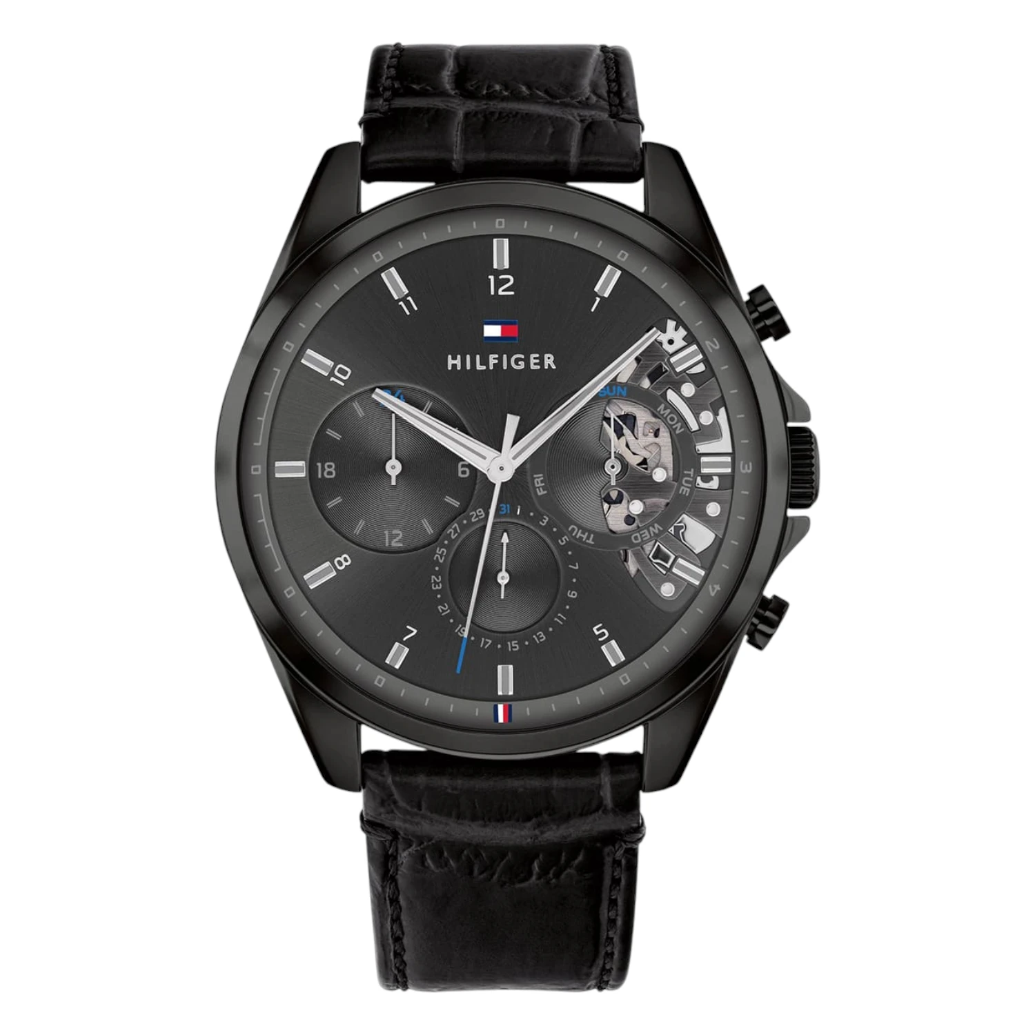 Tommy Hilfiger Baker Svart Läder