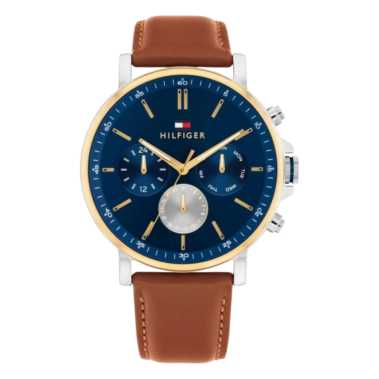 Tommy Hilfiger Tyson Tvåfärgad Blå Läder