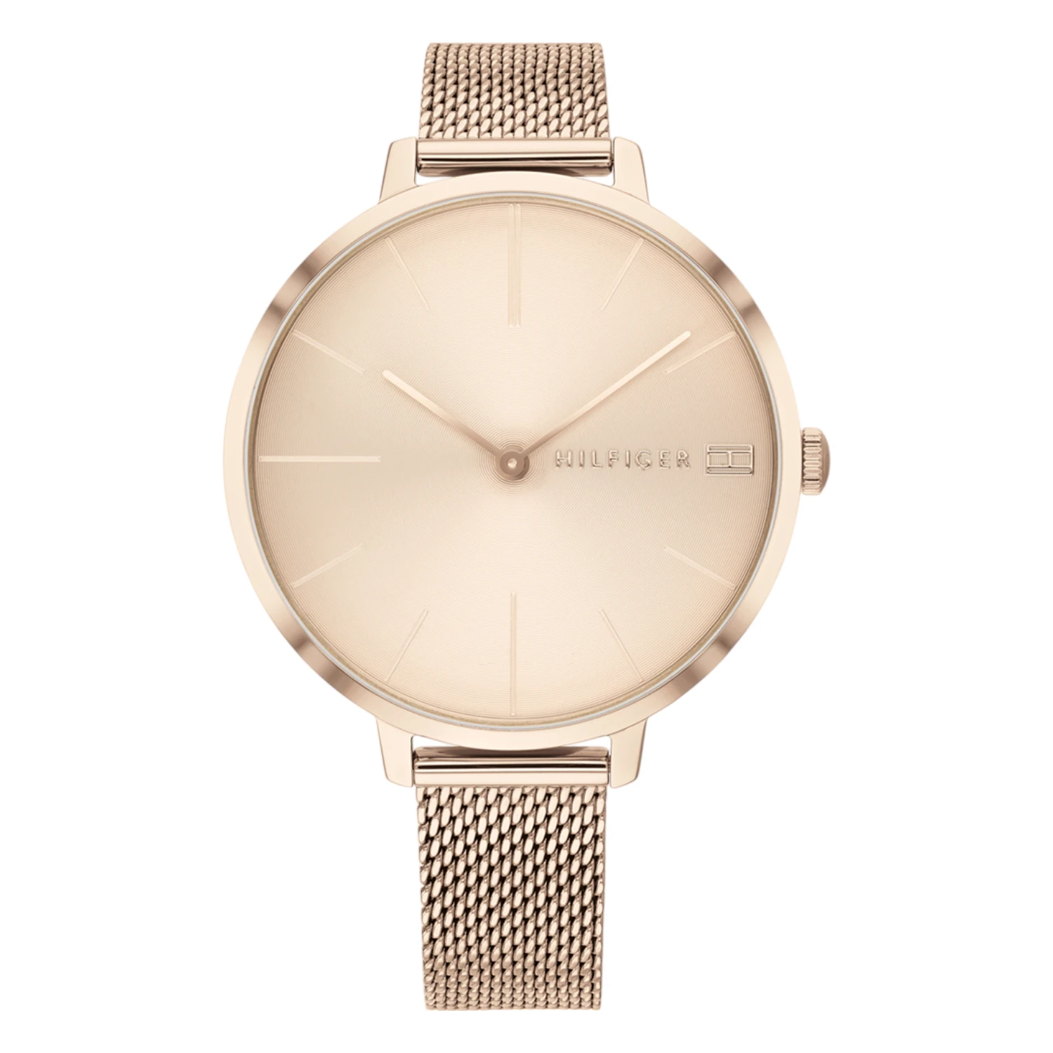 Tommy Hilfiger Damklocka Roséguld Mesh