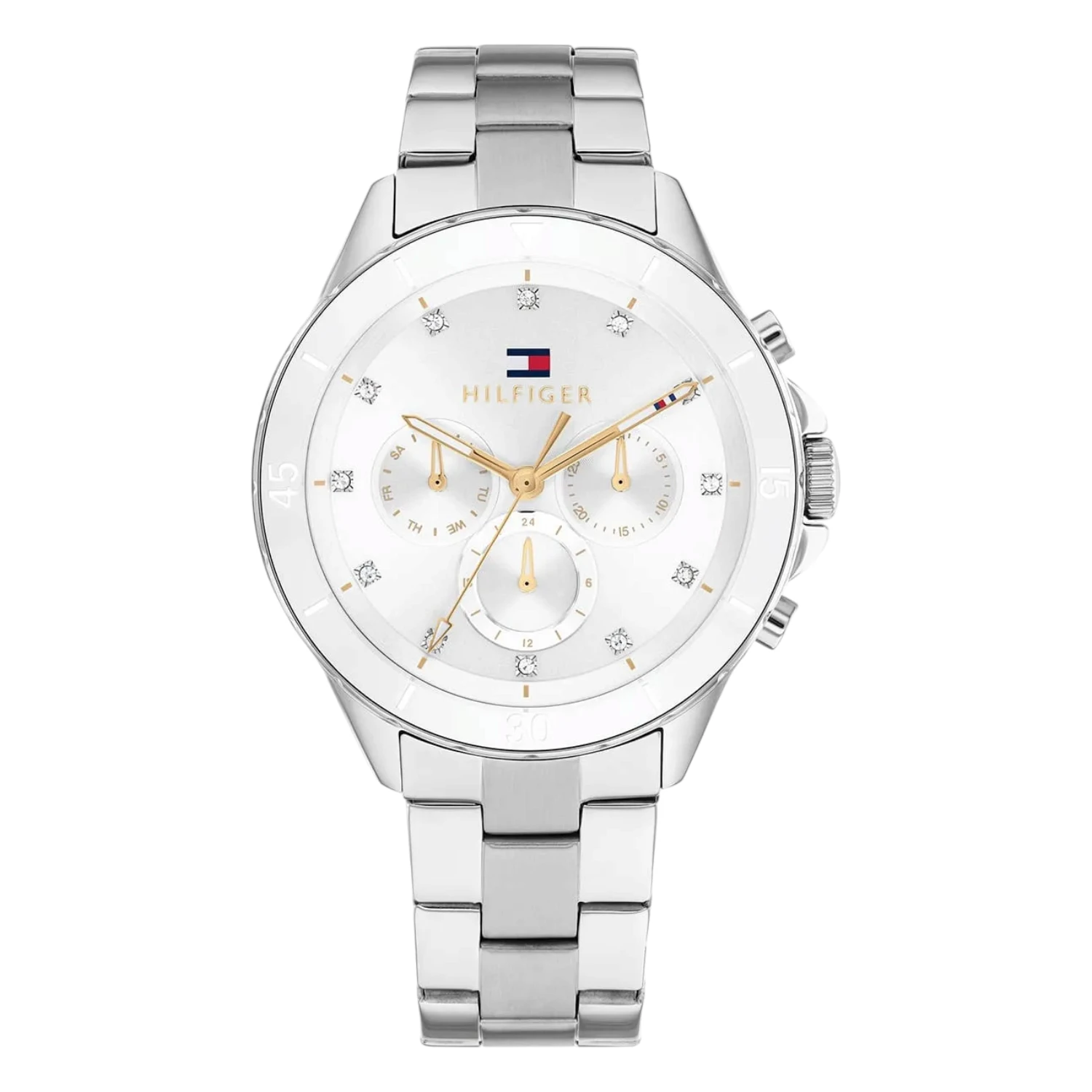 Tommy Hilfiger Mellie Vit Stål