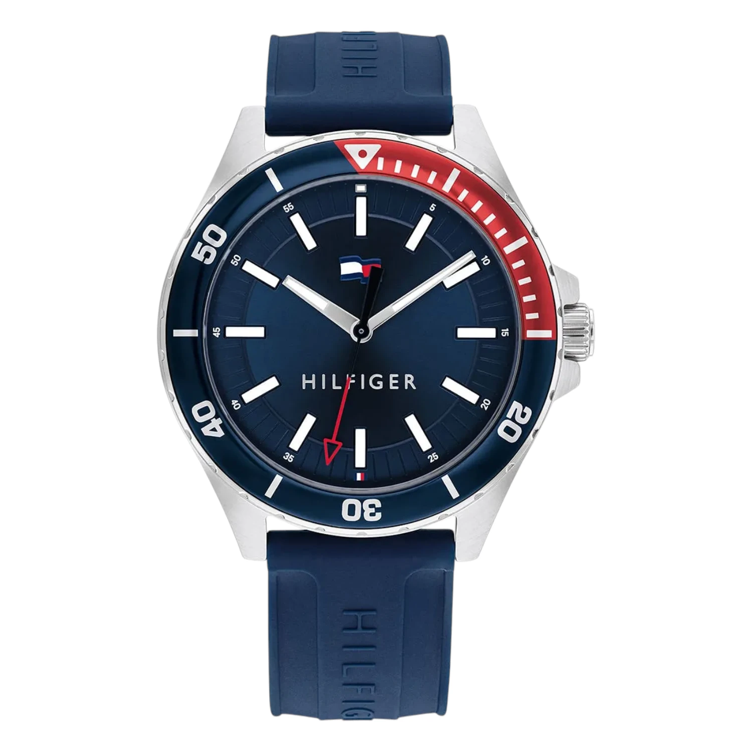 Tommy Hilfiger Logan Blå Silikon
