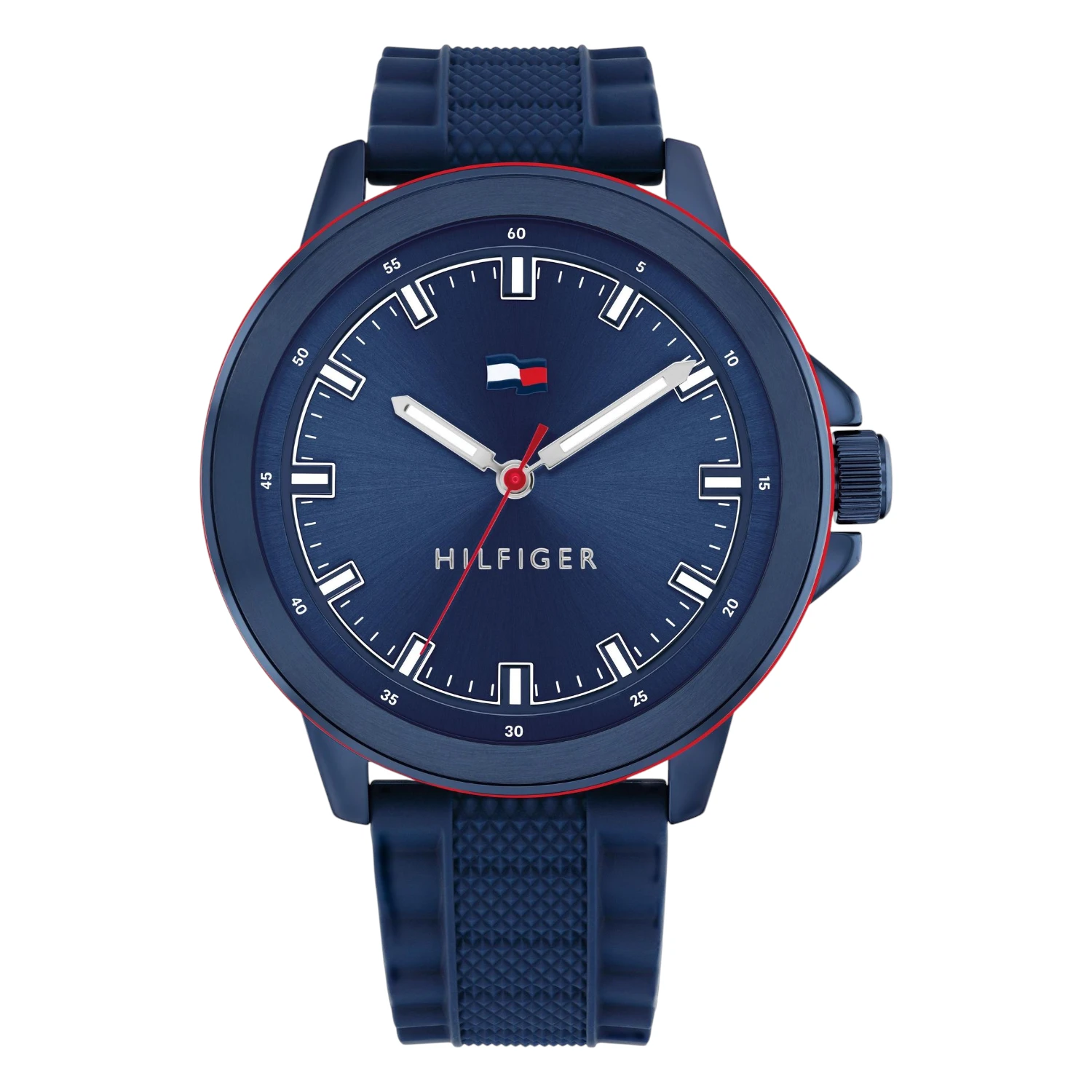 Tommy Hilfiger Nelson Blå Silikon