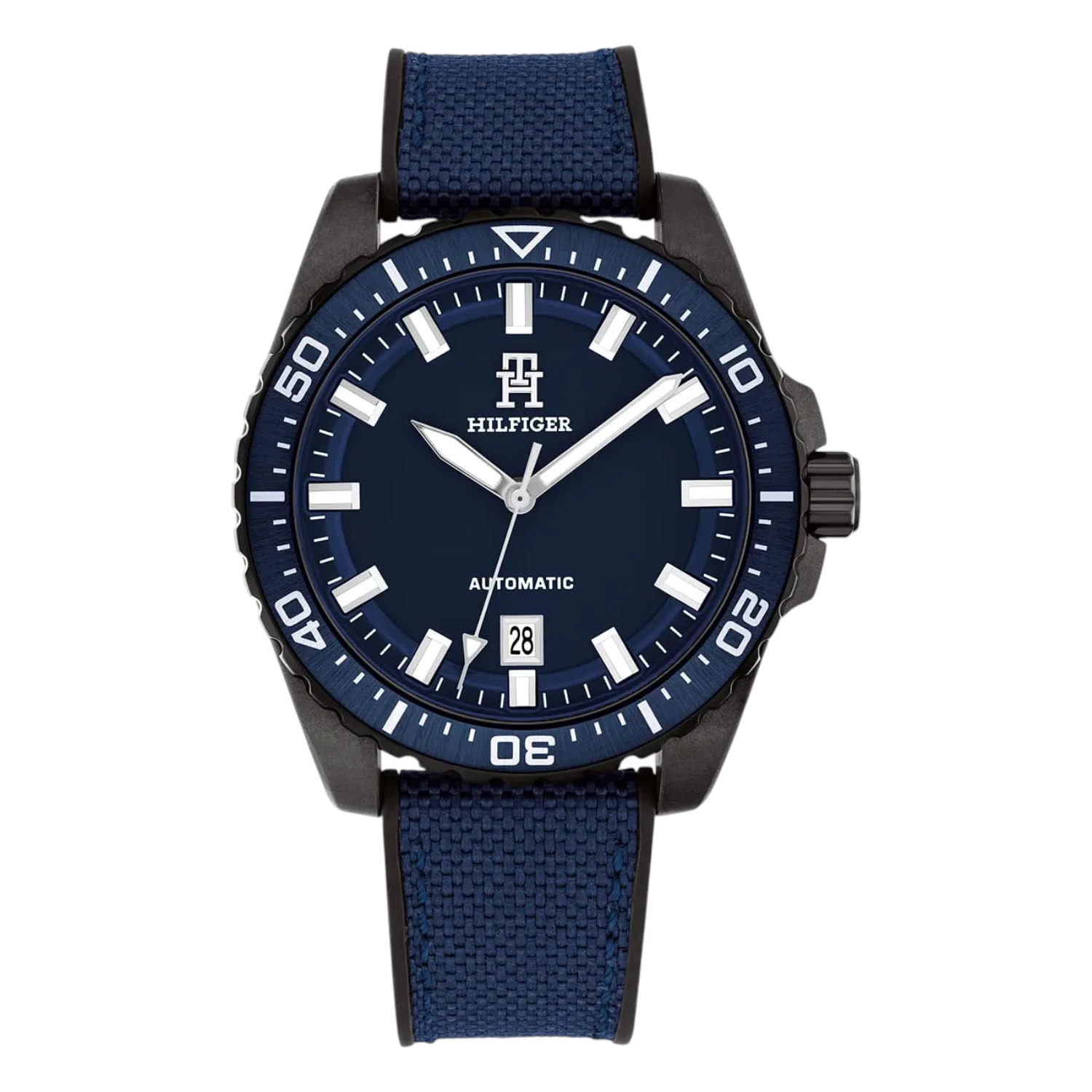 Tommy Hilfiger TH85 Carbon Automatic Blå