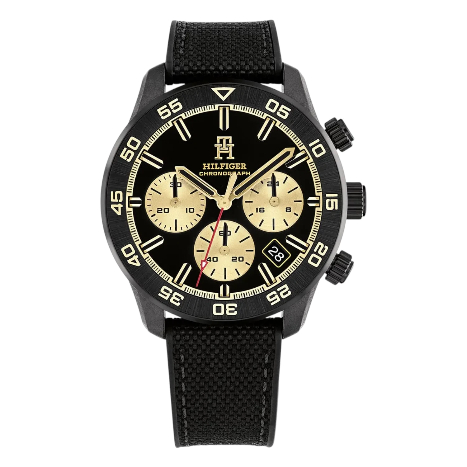 Tommy Hilfiger TH85 Carbon Chronograph Svart