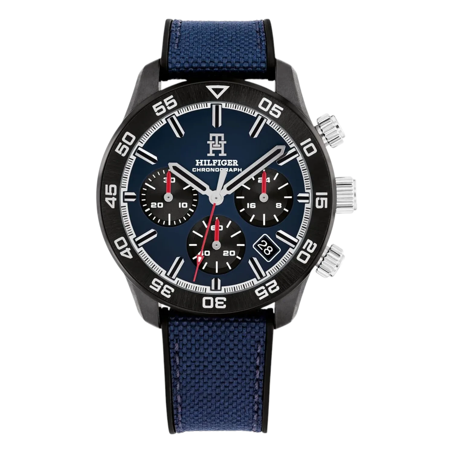 Tommy Hilfiger TH85 Carbon Chronograph Blå