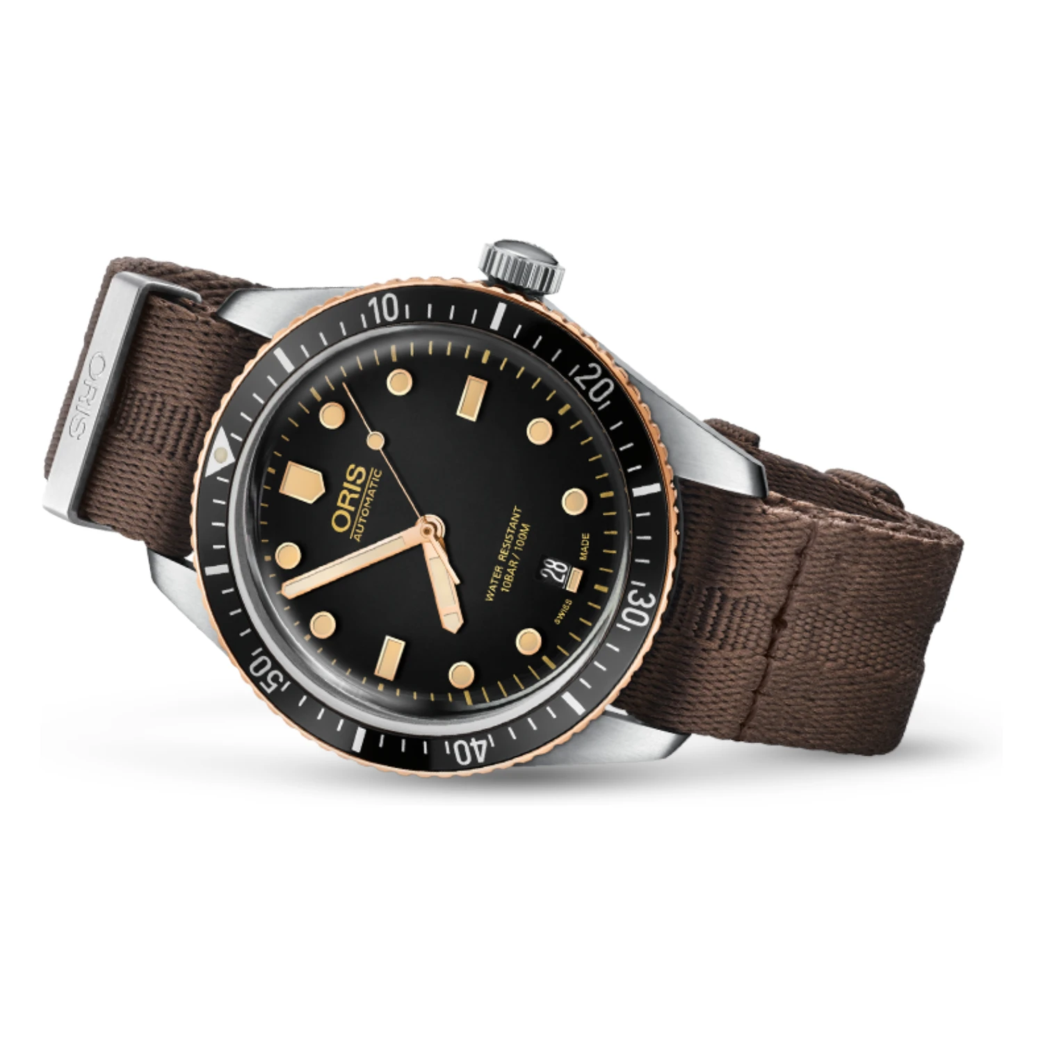 Oris Divers Sixty-Five Automatic Svart Brons