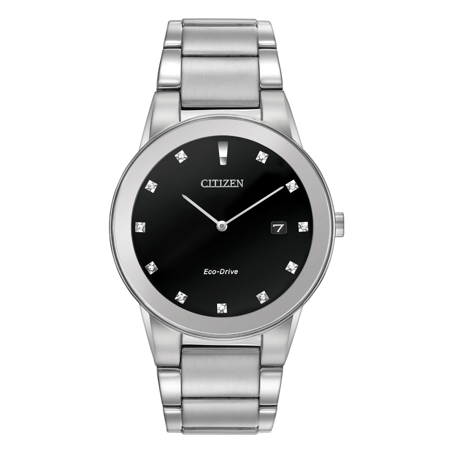 Citizen Axiom Eco-Drive Svart Diamanter