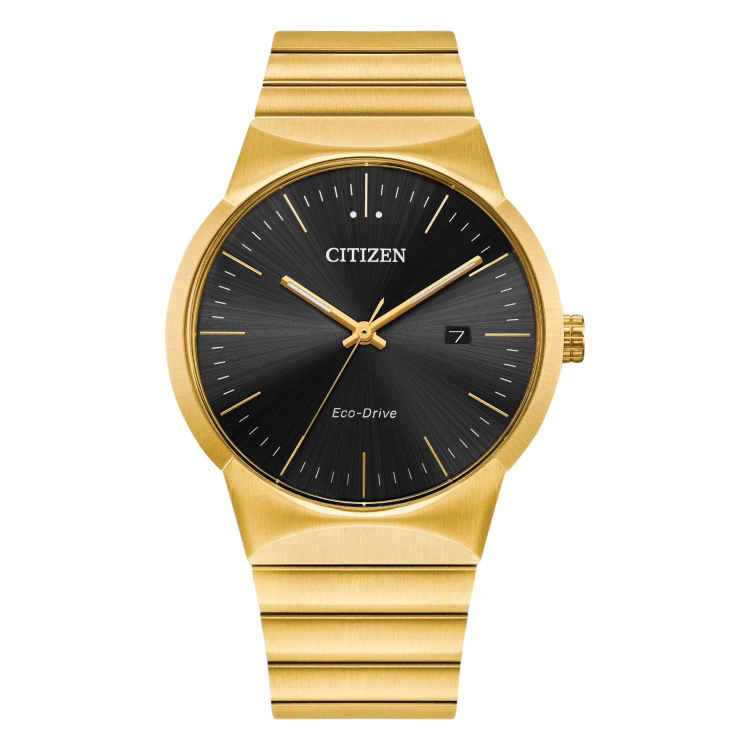 Citizen Axiom Guldfärgad Svart