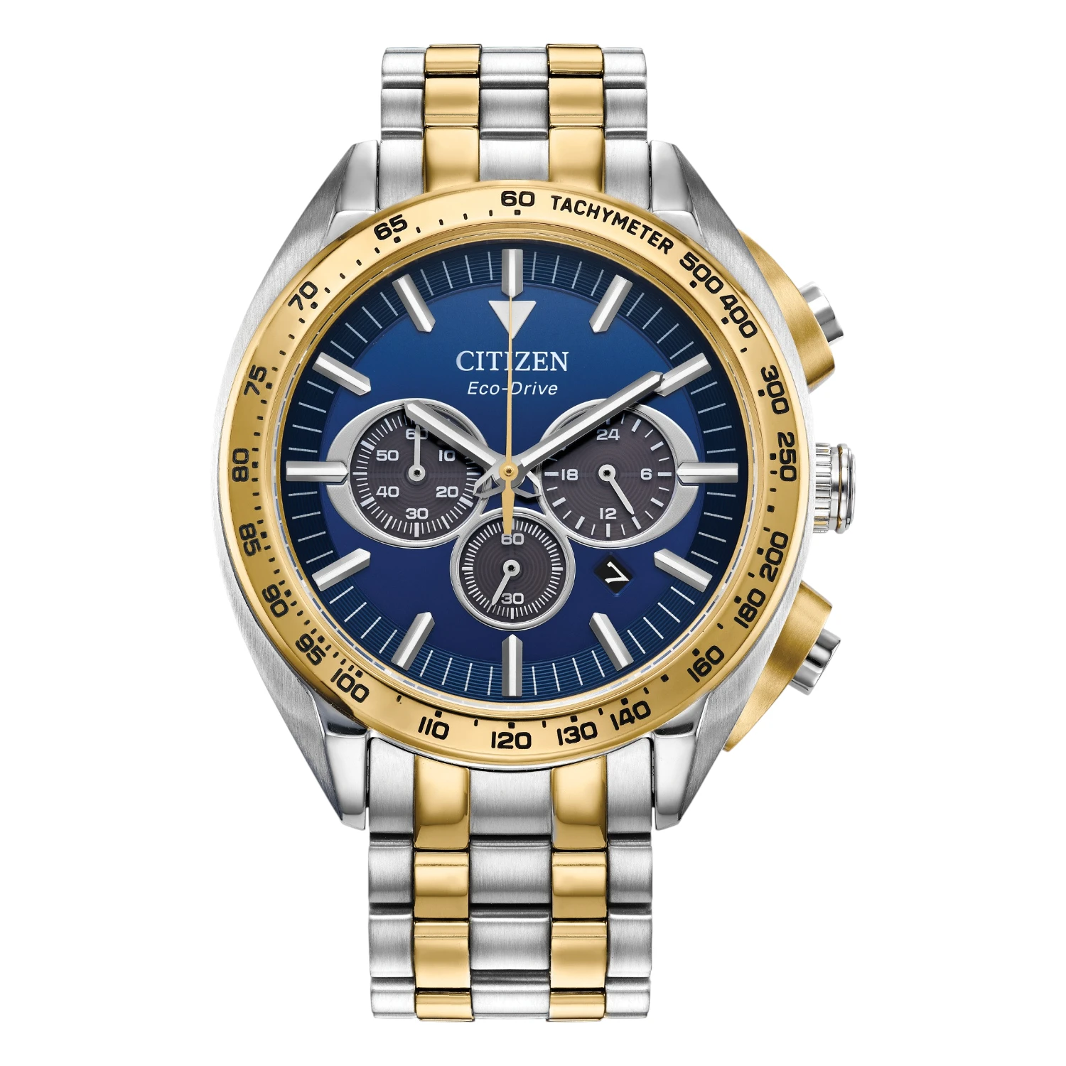 Citizen Carson Chronograph Blå Tvåfärgad