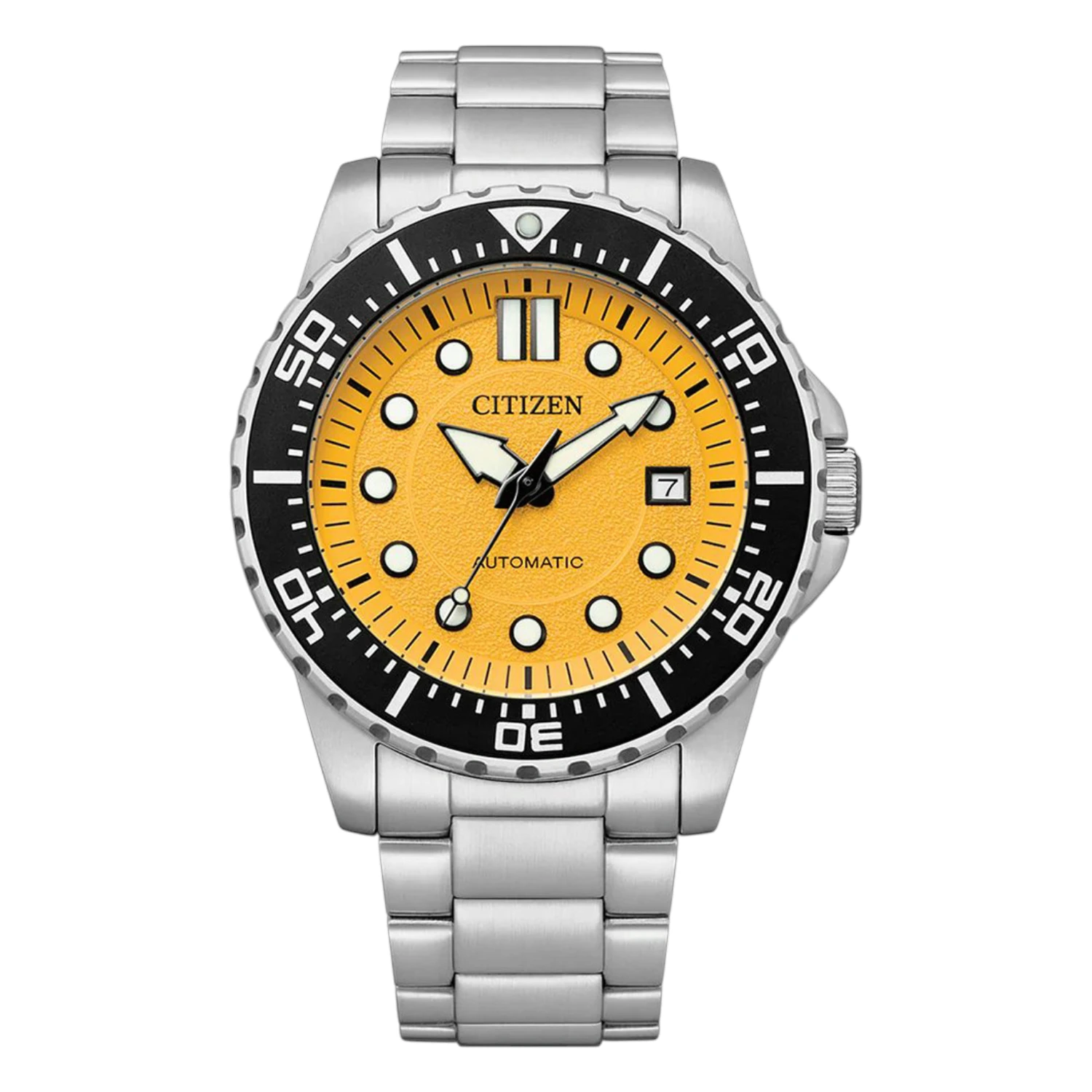 Citizen Automatic Orange Stål