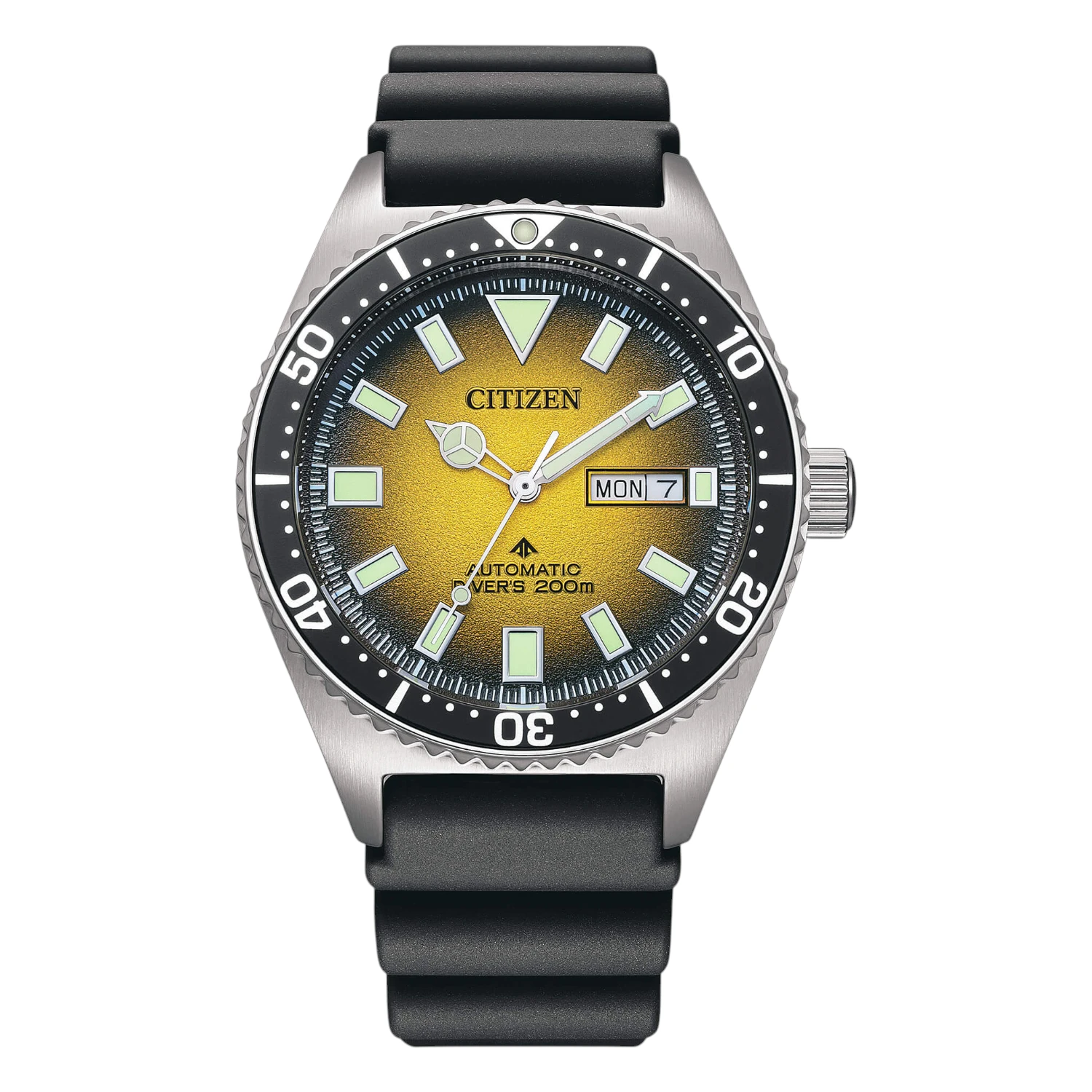 Citizen Promaster Marine Automatic Gul Gummi