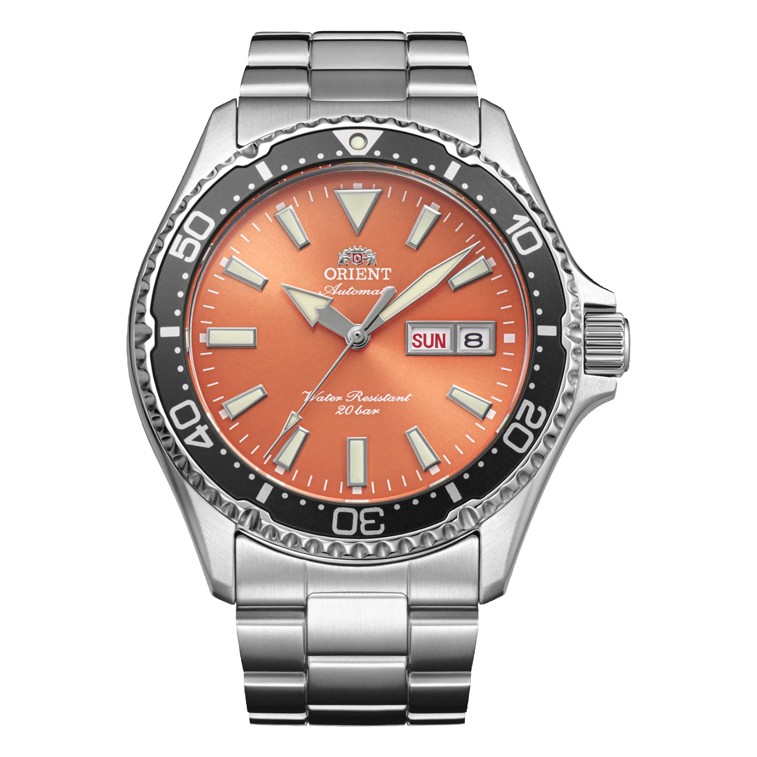 Orient Kamasu Automatic Orange