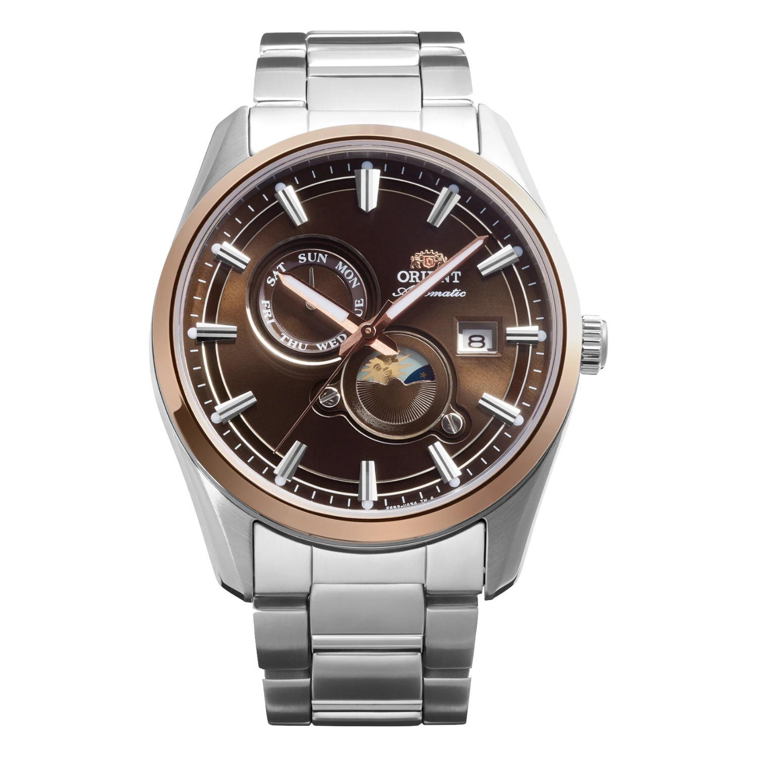 Orient Stretto Day and Night Automatic Brun