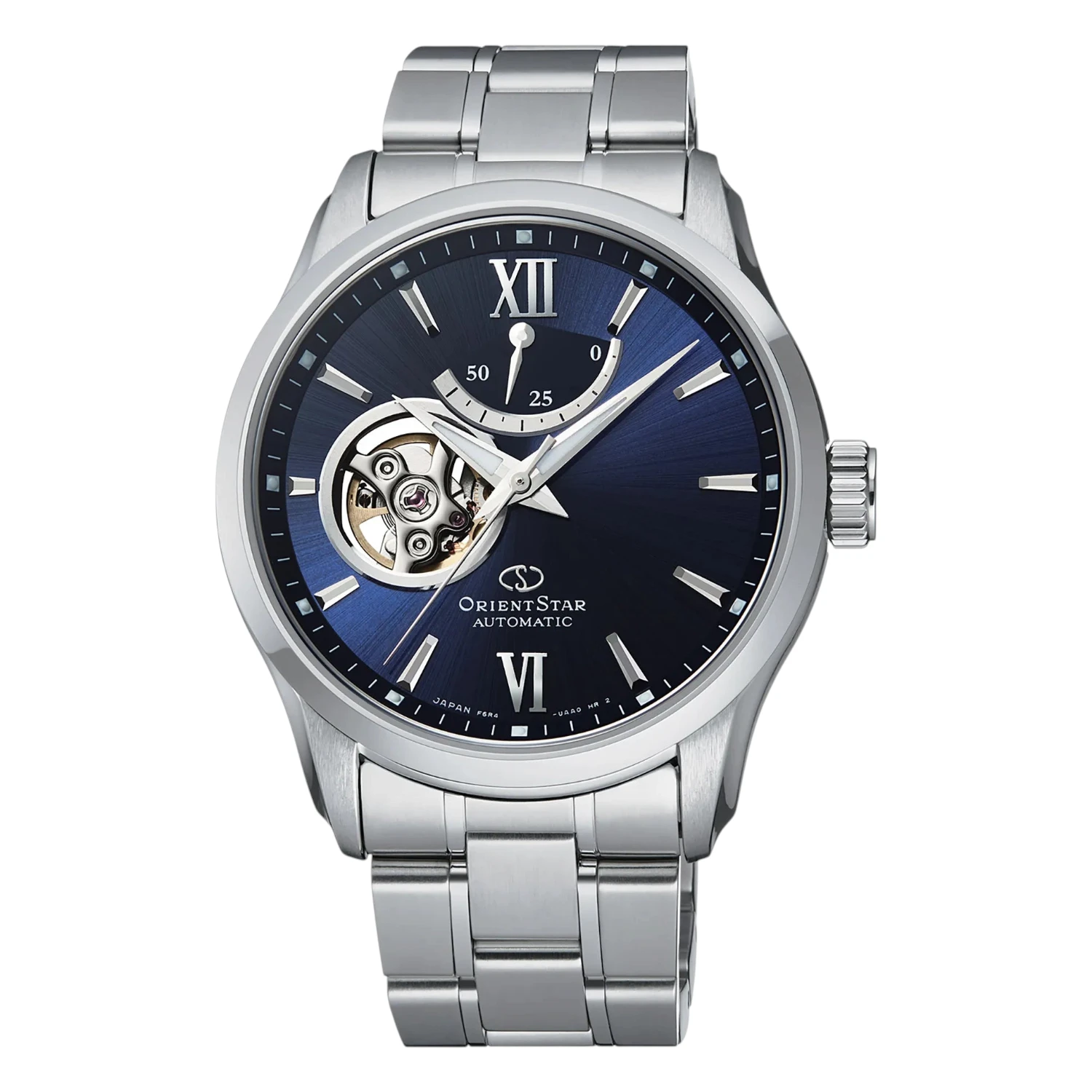 Orient Star Open Heart Automatic Blå